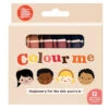 Colour Me Kids Skin Crayons 12 -HoutenDier Winkel ColourmeKidsskincrayons12a