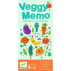 DJECO Memory Veggy 4jr+