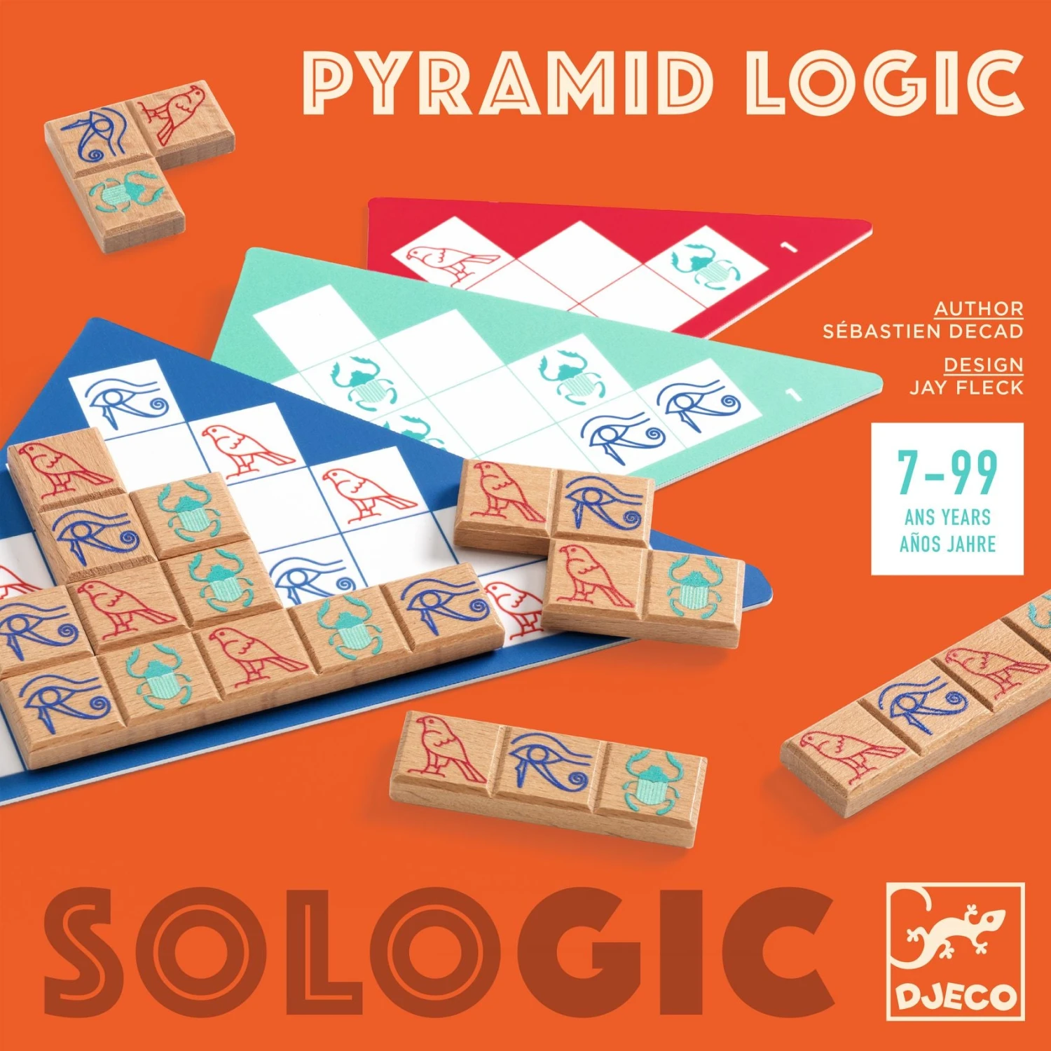DJECO Spel Pyramid Logic 7 Jr+ 3 DJECO Spel Pyramid Logic 7 Jr+