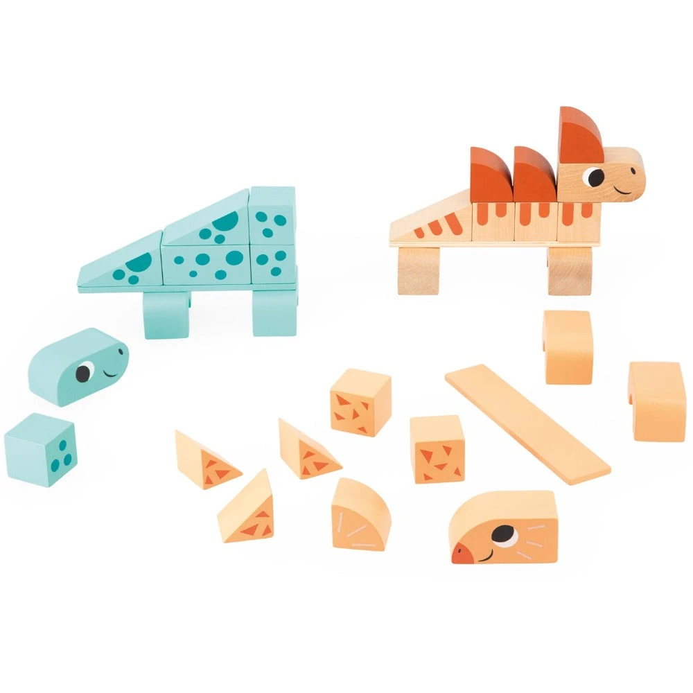 JANOD Blokkenspel Dino 2 Jr+ 5 JANOD Blokkenspel Dino 2 Jr+ - Afbeelding 3