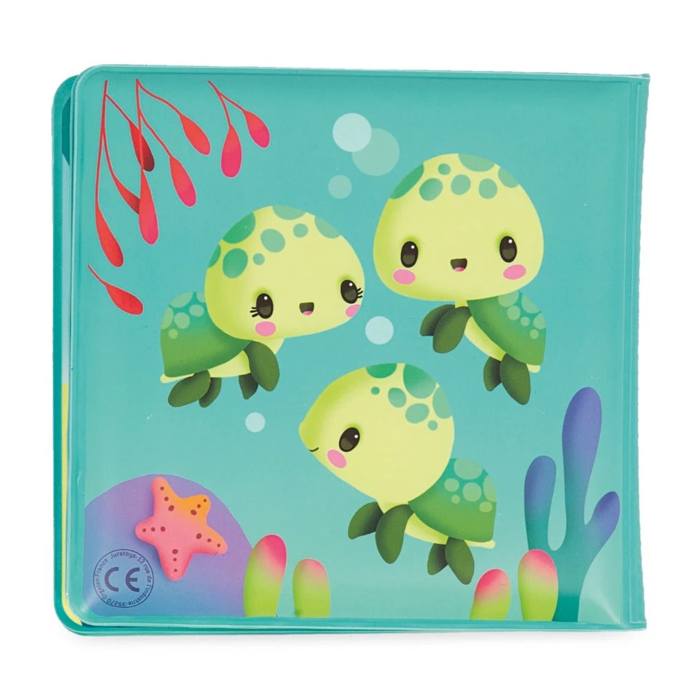 JANOD Magisch Badboekje Schildpad 10 M+ 6 JANOD Magisch Badboekje Schildpad 10 M+ - Afbeelding 4