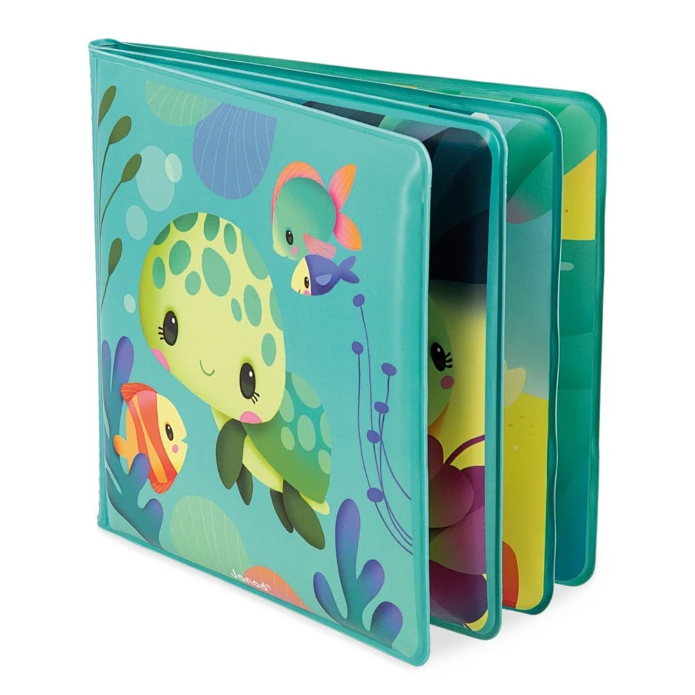 JANOD Magisch Badboekje Schildpad 10 M+ 5 JANOD Magisch Badboekje Schildpad 10 M+ - Afbeelding 3