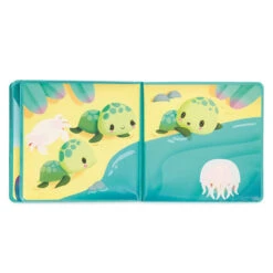 JANOD Magisch Badboekje Schildpad 10 M+ 15 JANOD Magisch Badboekje Schildpad 10 M+ -HoutenDier Winkel JANODmagischbadboekjeSchildpad114721 8