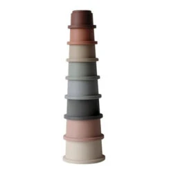 Mushie Stapeltoren Basic 0 M+ -HoutenDier Winkel Mushie stapelaar 7000300b