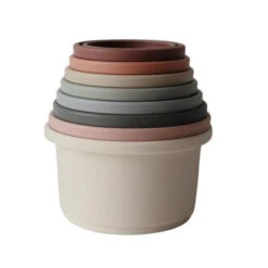 Mushie Stapeltoren Basic 0 M+ -HoutenDier Winkel Mushie stapelaar 7000300e