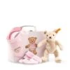 Steiff Geschenkset Met Knuffel Roze -HoutenDier Winkel image 1002