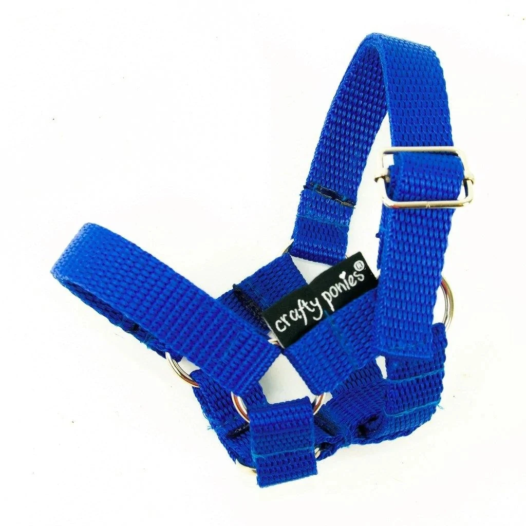 Crafty Ponies Halster Blauw 4 Crafty Ponies Halster Blauw - Afbeelding 2