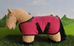 Crafty Ponies Fleecedeken Roze 9 Crafty Ponies Fleecedeken Roze -HoutenDier Winkel image 1156