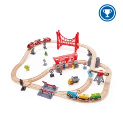 Hape Treinset Busy City Rail