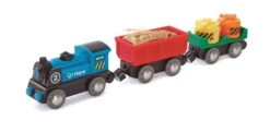 Hape Locomotief Met Wagons Batterij