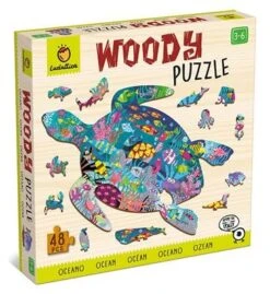 Woody Houten Puzzel Speelset Oceaan
