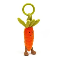Jellycat Knuffel Bibberknuffel Wortel Vivacious Vegetable Carrot Jitter