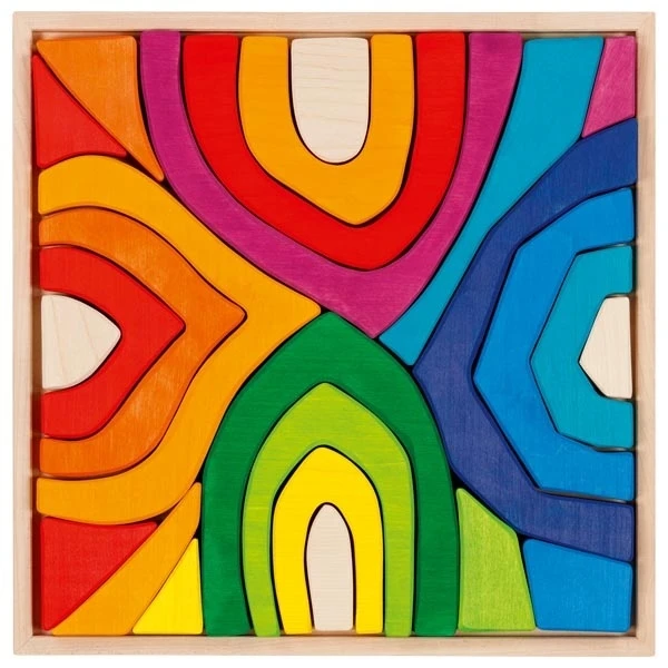 GOKI Bouwstenen Vier Seizoenen Hout 3 GOKI Bouwstenen Vier Seizoenen Hout