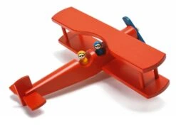 Weizenkorn Vliegtuig Dubbeldekker Hout