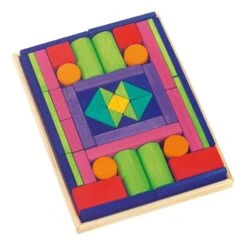 Glückskäfer Blokkendoos Provence 53-delig Hout