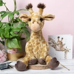 Knuffel Giraffe Large Plush 32cm -HoutenDier Winkel image 485