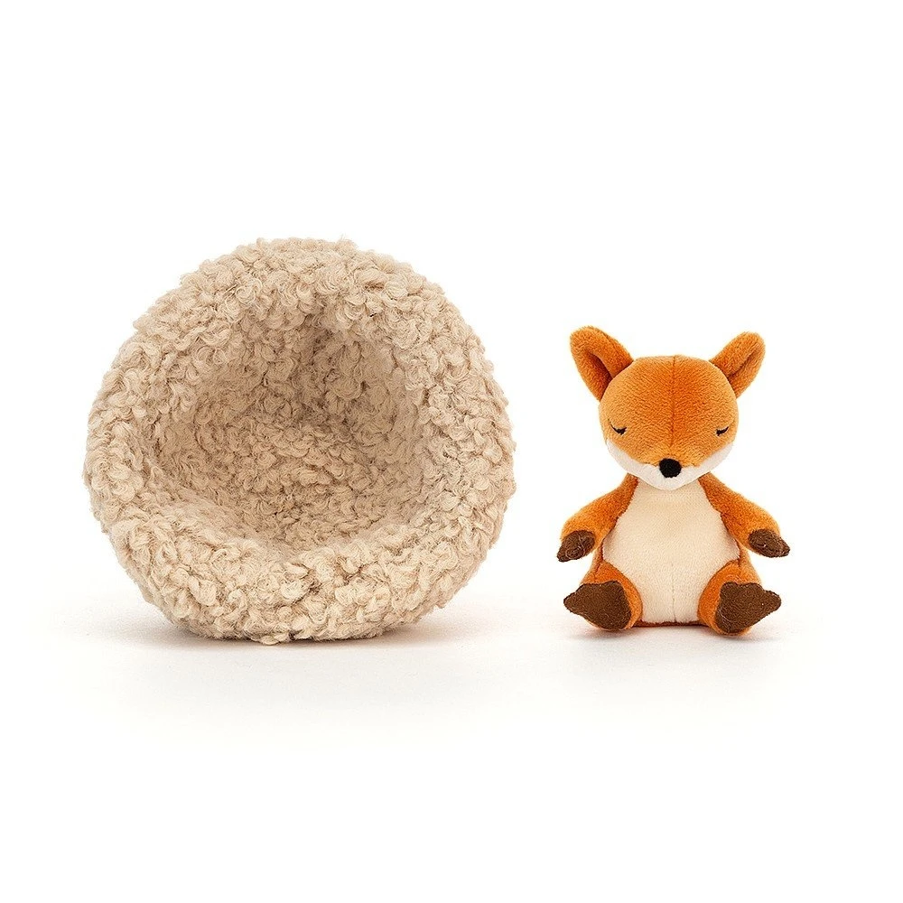 Jellycat Knuffel Vos Hibernating Fox 5 Jellycat Knuffel Vos Hibernating Fox - Afbeelding 3