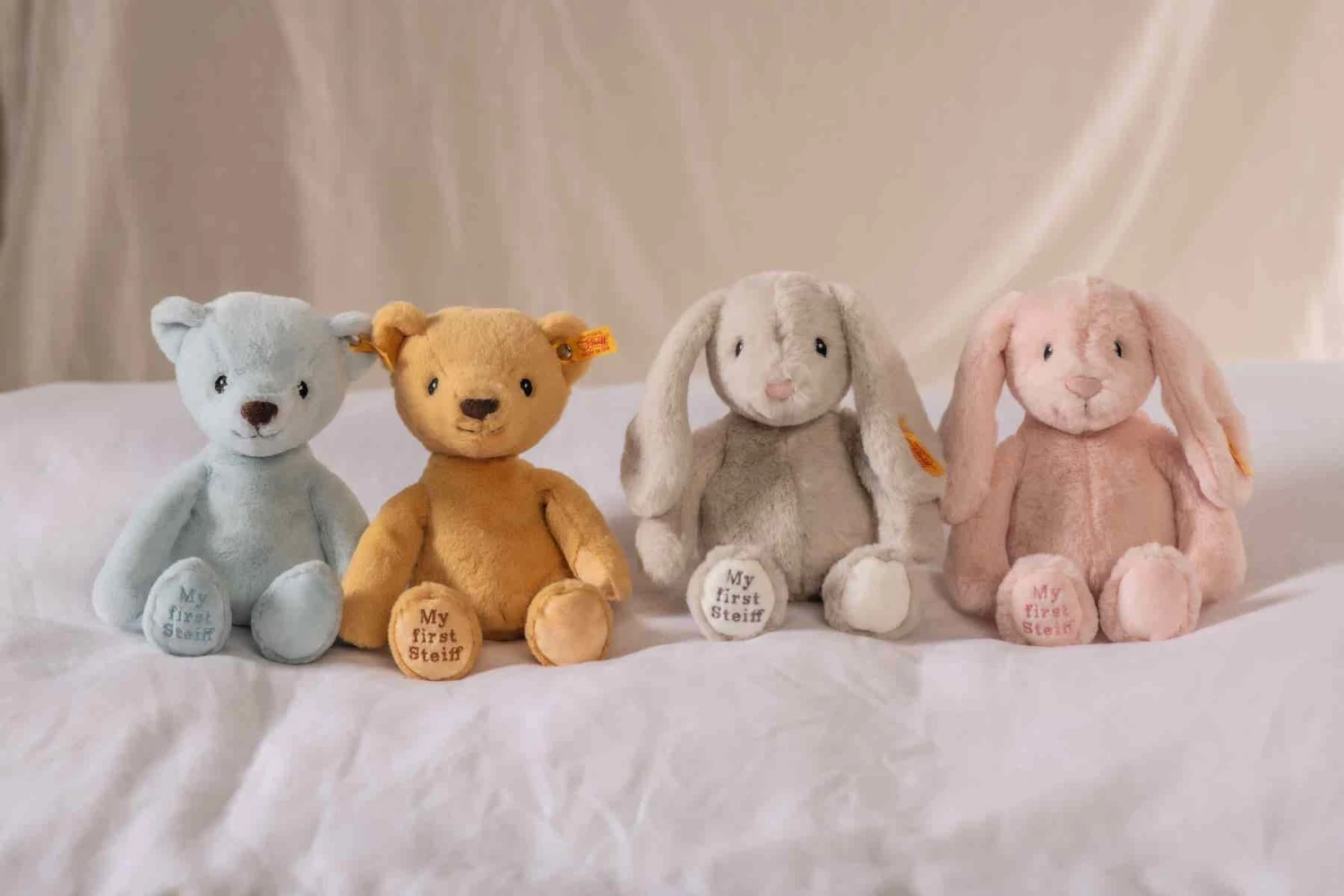 Steiff Knuffel Konijn Soft Cuddly Friends My First Steiff Hopp 5 Steiff Knuffel Konijn Soft Cuddly Friends My First Steiff Hopp - Afbeelding 3