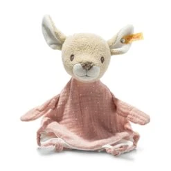 Steiff Knuffeldoek Raja Hert Beige Roze